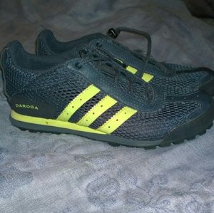 Adidas Daroga Draw String Green and Grey Shoes